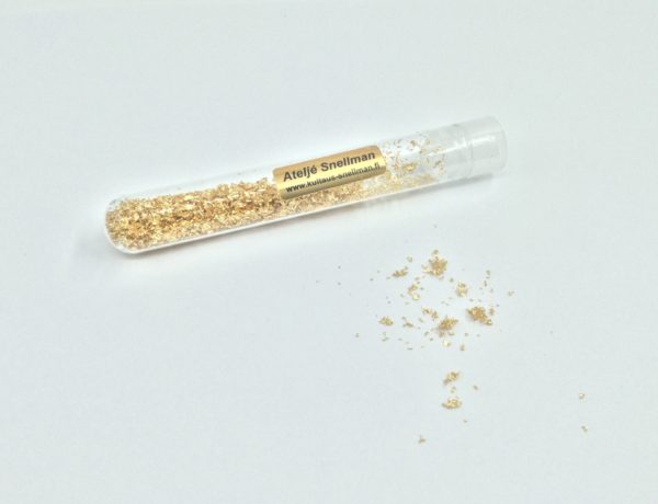 Edible gold leaf (E-175) GOLD FLAKES
