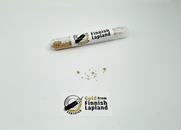 Syötävä Lapin Tankavaaran lehtikulta 23,75kar. Kultahile. (E-175). 100% eco-tuote.